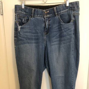 Lane Bryant Skinny Jeans  size 18 long